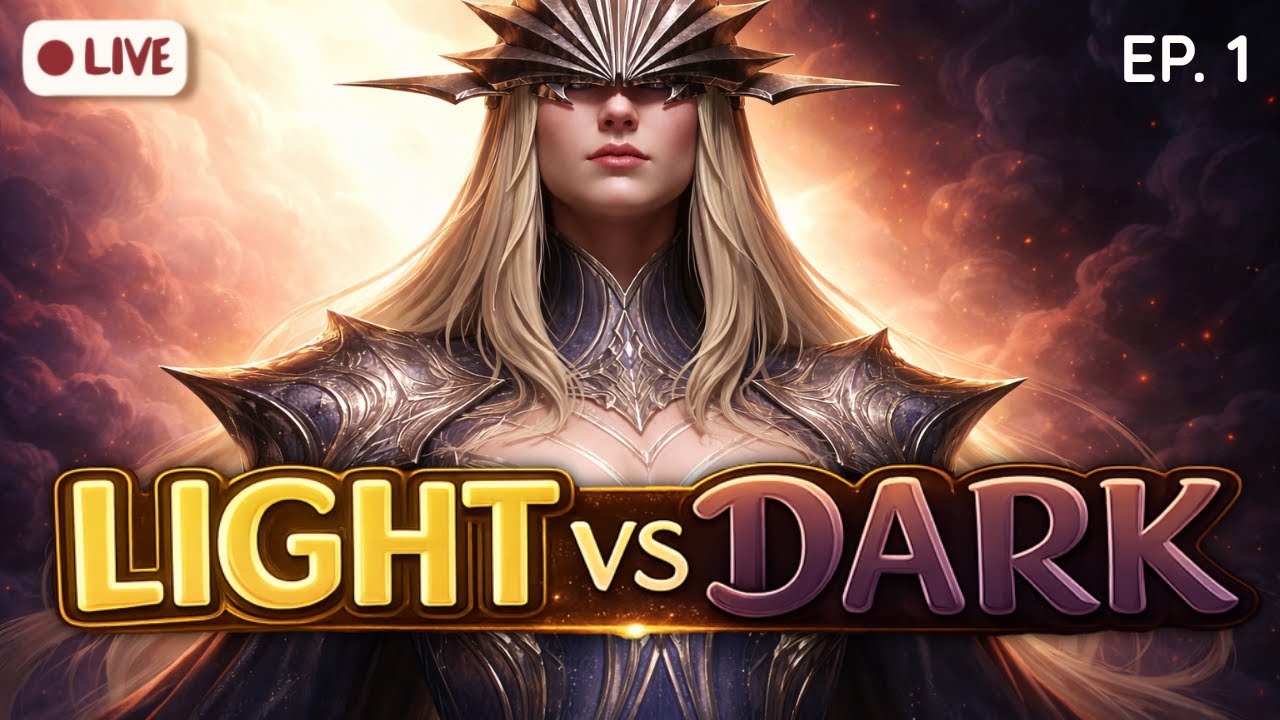 Getting started on the brand new challenge account!│Light vs Dark - Watcher of Realms