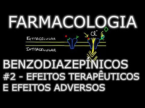 Vídeo: Benzodiazepínicos: Usos, Efeitos Colaterais E Tipos