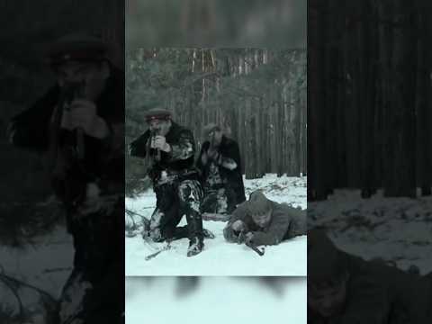 Партизаны уничтожают полицаев на железной дороге #shorts #вов #1941 #фильмы #сериал