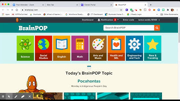Using Brainpop through Clever Portal