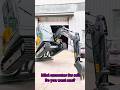 Do you like mini excavators? #mini excavator #bagger #excavator #Excavator bucket #Kubota #Yanmar