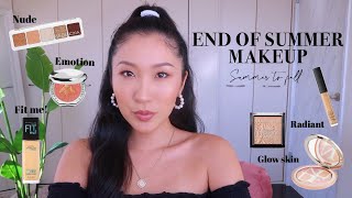 SUMMER TO FALL NUDE MAKEUP TUTORIAL for Asian