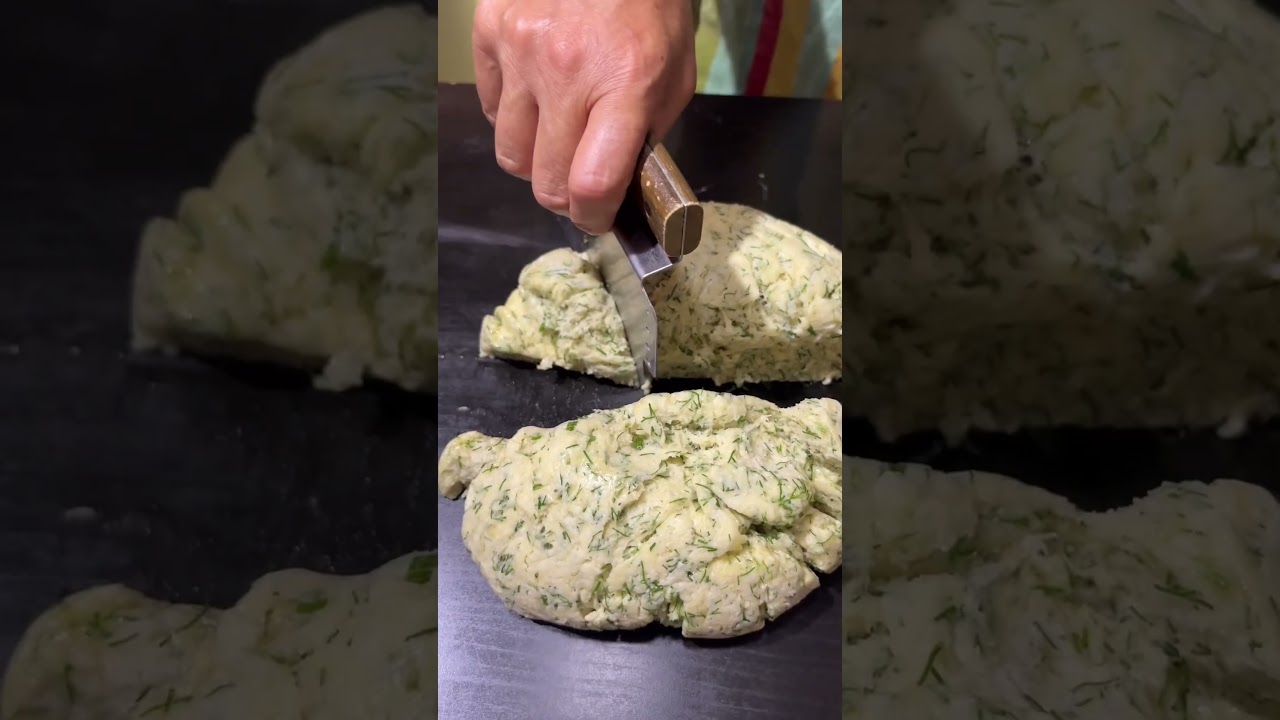 Dereotlu Peynirli Poğaça | Kıyır Kıyır ve Mis Gibi Ev Poğaçası 😋 #mutfakişlerimüdürü