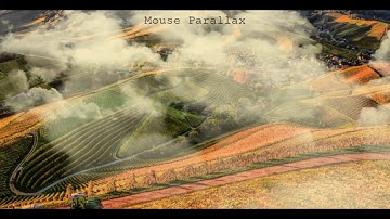 Mouse Parallax Effect || Html,Css  & Jquery