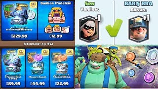 JETONLAR HAYDUTA!! DEV GOBLİN DEV TEKLİF Clash Royale