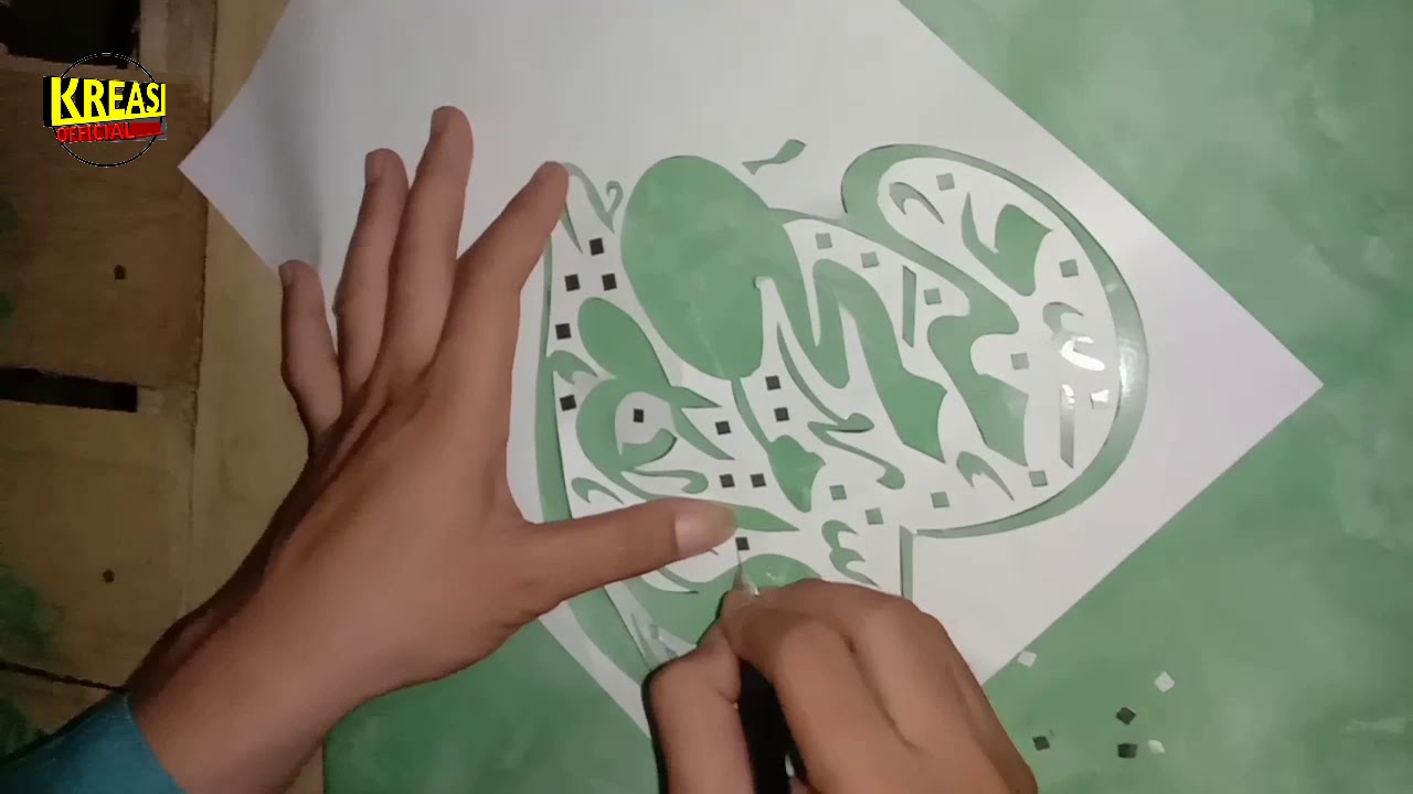 Cara membuat kaligrafi lukis di kaca YouTube Cara membuat kaligrafi lukis di kaca YouTube