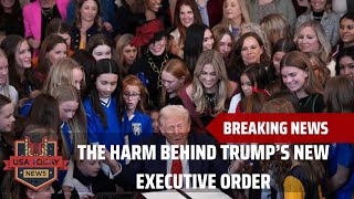 The Fight for Fairness: Trump’s Executive Order and Its Impact on Trans Athletes । USA TODAY NEWS