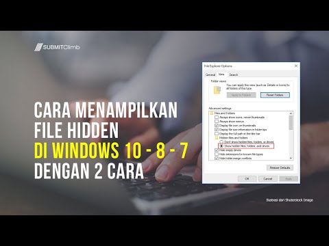 Video: Cara Mengaktifkan Tampilan File Tersembunyi Dan Sistem