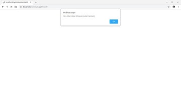 Custom Pesan Error "Data Tidak Bisa Dihapus" pada Tabel Berelasi [42] {Bonus}