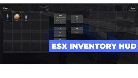 ESX Inventory Hud - Fivem Script : Fivem Shop | FiveM Scripting