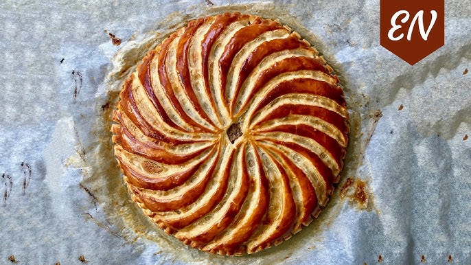 French Galette Filled with Almond Cream - Mandelin