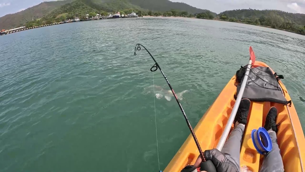 МОНСТР НА КАЯКЕ!!! Лови и готовь! Рыбалка в Чагуарамасе, Тринидад