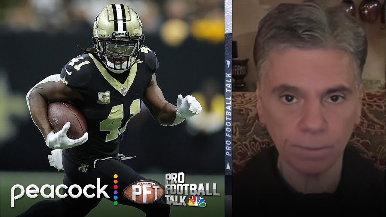 Alvin Kamara becomes the backup running back for New Orleans Saints | Pro Football Talk | NFL on NBC