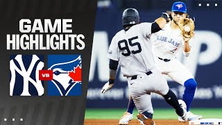 Yankees vs. Blue Jays Highlights (4\/17\/24) | MLB Highlights