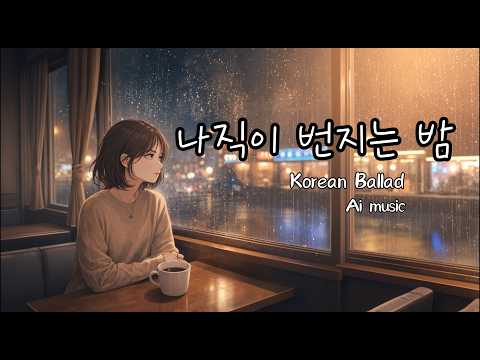 나직이 번지는 밤 | 이별 감성 발라드 (Official Music Video)