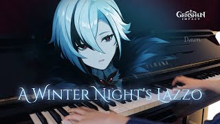 Elogia Cinerosa - A Winter Night's Lazzo - Genshin Impact | Piano