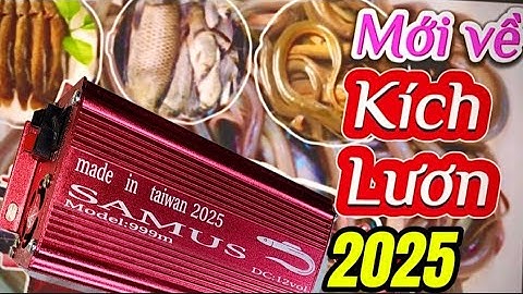HOT( SAMUS 999M )  siêu lươn 2025 ngon gấp 3 lần máy cơ. siêu áp. đánh siêu âm vào bùn.  ăn ít điện