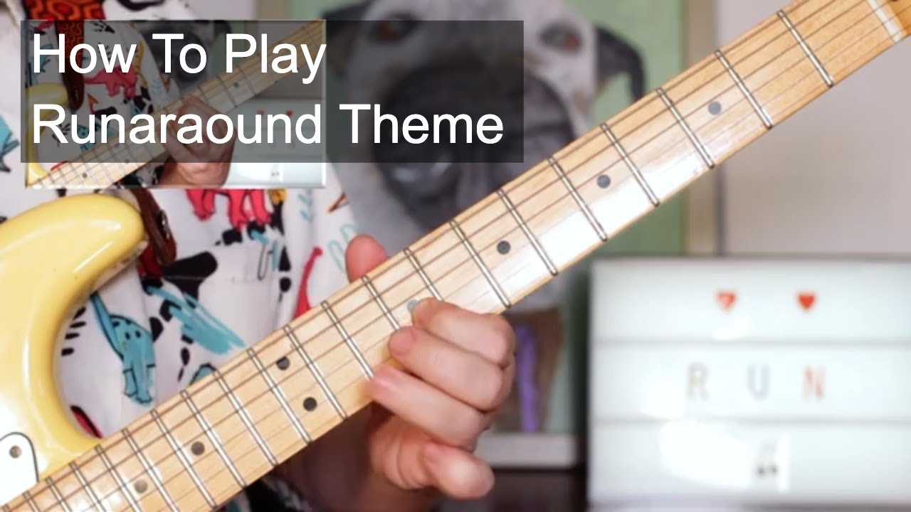'Runaround' TV Theme Guitar Lesson YouTube