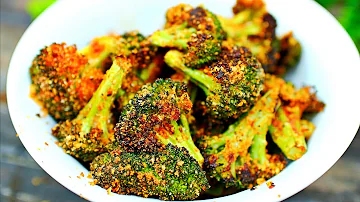 The Best Roasted Broccoli with Garlic and Parmesan - Easy Roasted Broccoli Recipe