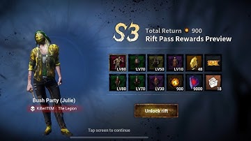 Rift 3 Battle Pass | DBD Mobile NetEase