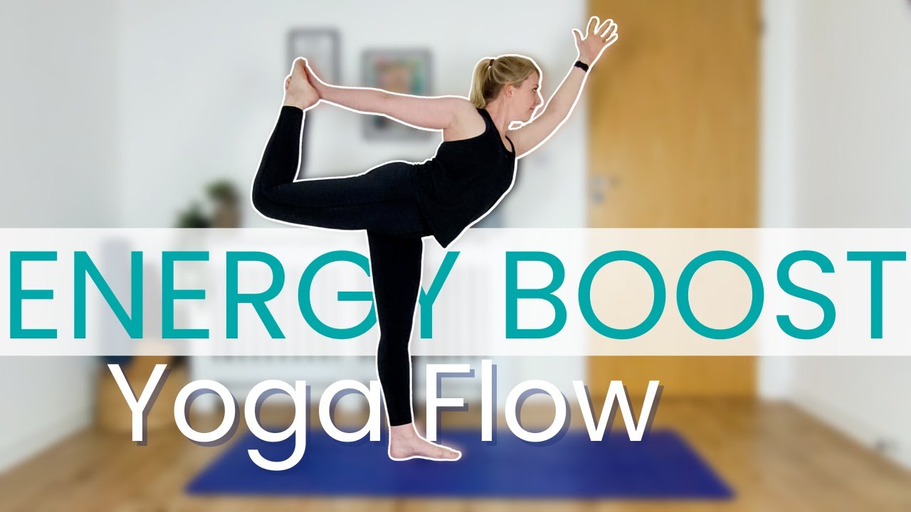 Energy Boost Yoga Flow Dancer's Pose Emily Rowell Yoga YouTube