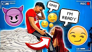 LEADING MY BOYFRIEND ON TO SEE HOW HE REACTS?❤️