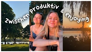 SLOW LIVING vlog ~ produktiv sein & pausen machen, zeit draußen verbringen {mehr ruhe im alltag}