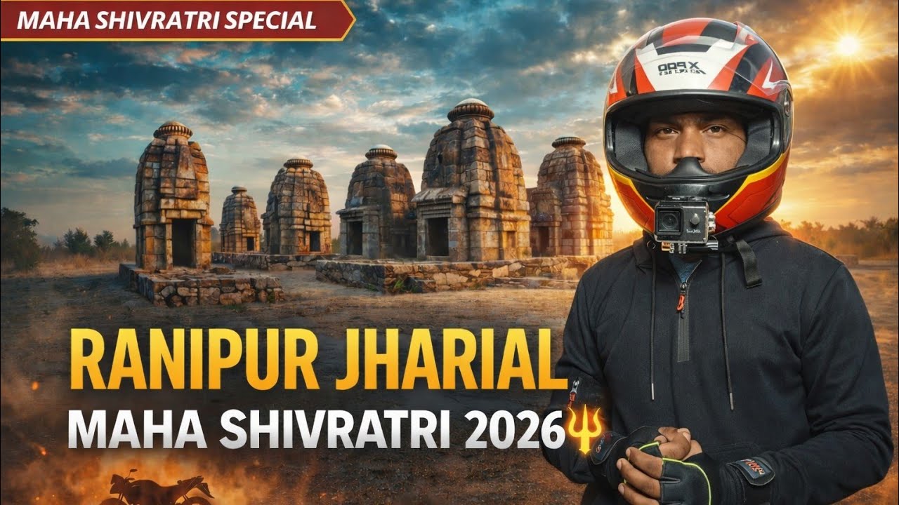 Exploring Ranipur Jharial on Maha Shivratri | Har Har Mahadev 🔱 @AnilSuna143 