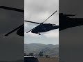 UH-60 Medvac Blackhawk Helicopter TAKEOFF + LANDING