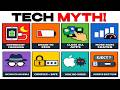 Every Tech Myth Explained in 12 Minutes!