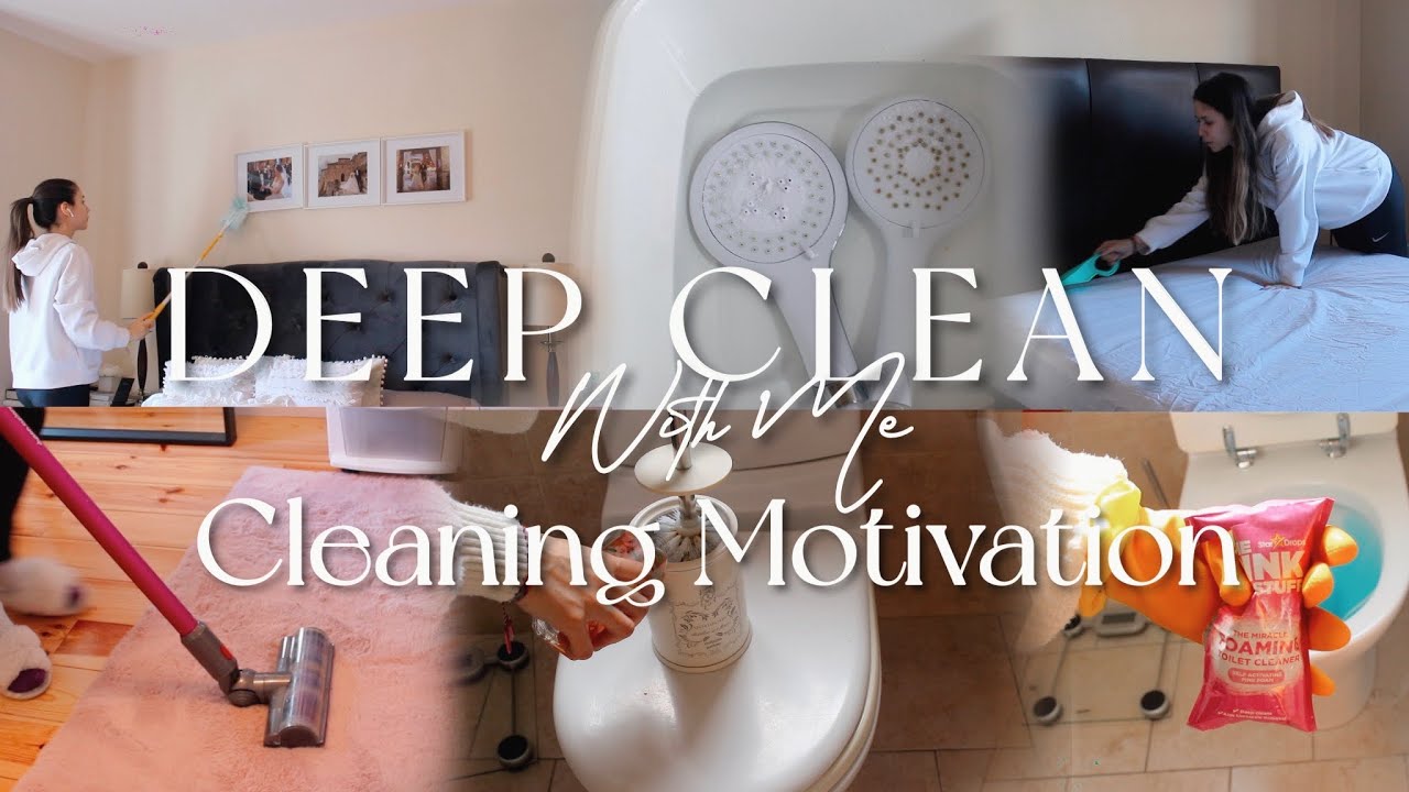 DEEP CLEAN WITH ME | ALL DAY CLEAN | CLEANING MOTIVATION - YouTube