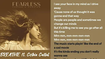 Breathe | Taylor Swift ft. Colbie Caillat | Taylor's Version