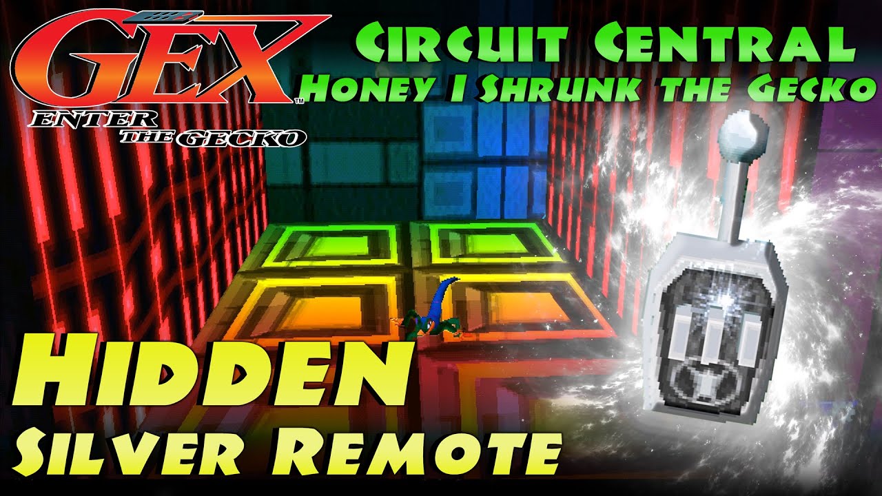 Hidden Silver Remote | Honey I Shrunk the Gecko - Circuit Central