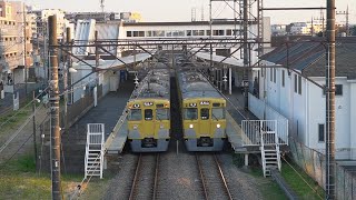【西武国分寺線】初期型2000系最後の6連と4+2組成【2031F・2405F+2509F】