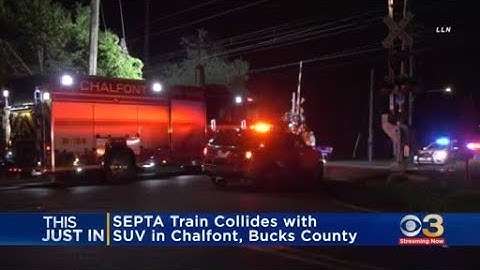 Crash on SEPTA line in Bucks County not causing any delays