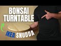 Tabletop Bonsai turntable using Ikea Snudda lazy susan