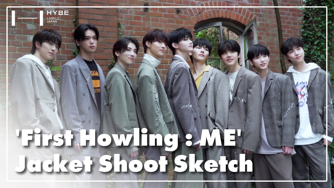 &TEAM 'First Howling : ME' Jacket Shoot Sketch - YouTube