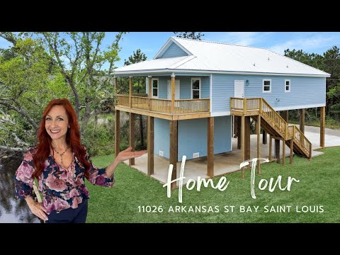 11026 Arkansas St, Bay Saint Louis, MS home video tour