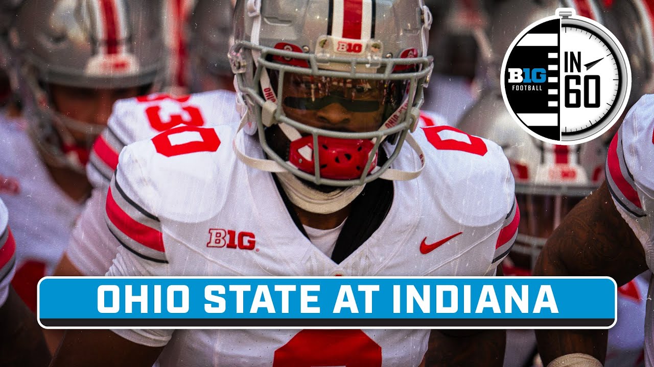 Ohio State at Indiana | Sept. 2, 2023 | B1G Football in 60 - YouTube