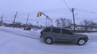 winter storm 1 26 26 East Rutherford, NJ. tormenta invernal 1_26_26 East Rutherford, NJ