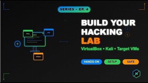 4  Creating our Ethical Hacking Lab