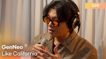 Gen Neo (젠니오) - Like California  | K-Pop Live Session | K-Poppin