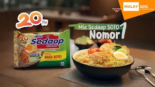 Mie Sedaap Soto 20 Years - Soto No.1 Pilihan Gua ft. Ariel NOAH (2025) 15s