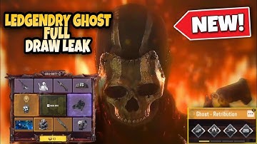 CODM SEASON 5 LEGENDARY GHOST FULL DRAW LEAK |COD MOBILE OMNIPOTENT DRAW |  legendary ghost codm