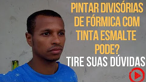 É possível pintar fórmica?