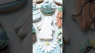 Easter Bunny + Sprinkles🐇 #cookiedecorating #royalicing #sugarcookies #decoratedcookies