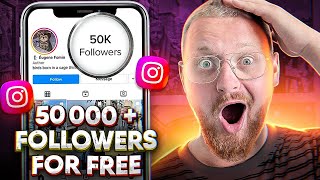 HOW TO GET 50,000 REAL FOLLOWERS ON INSTAGRAM FOR FREE JUST IN A 1 MINUTE by Eugene Fomin 20,917 views 1 year ago 3 minutes, 23 seconds