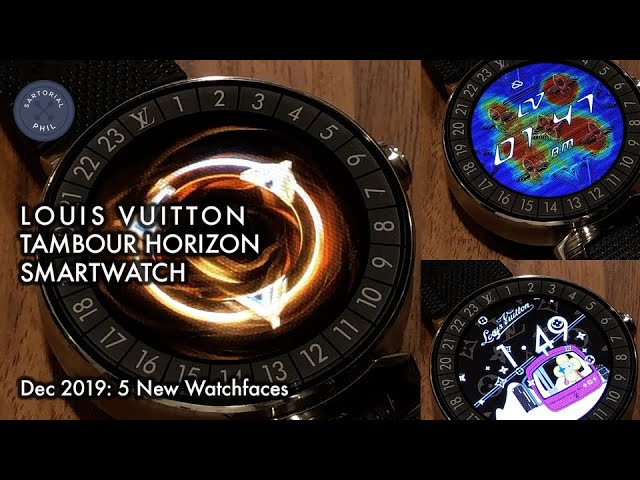 Louis Vuitton's new $3,500 smartwatch, Tambour Horizon Light Up