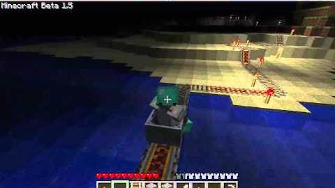New for minecraft beta 1.5-Booster Rails