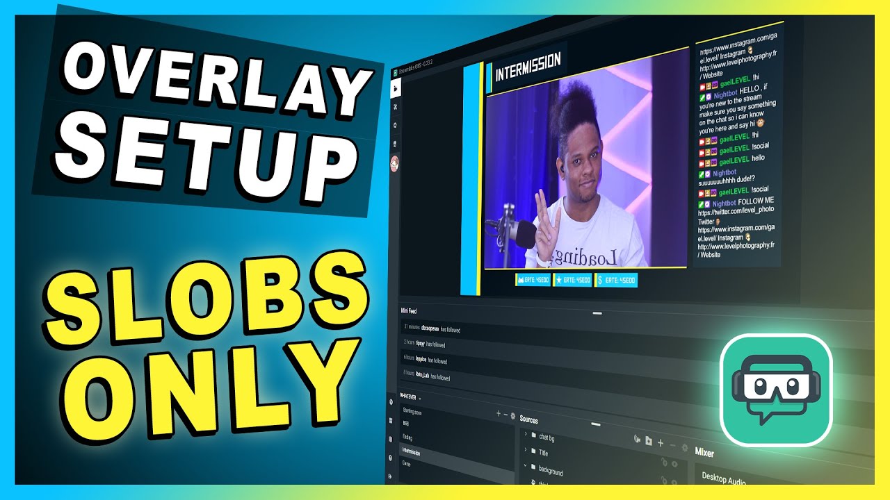 Streamlabs OBS - How To Setup Up Your Stream Overlay, Alerts, and